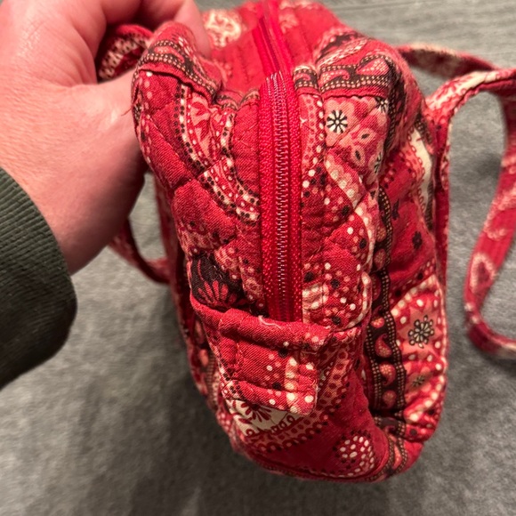 Vintage Vera Bradley Red Paisley Pursehandbag - Picture 4 of 8